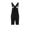 Mode herrhål jeans jumpsuits shorts sommar streetwear nödställda denim bib overaller för man suspender pants294l