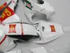 OEM fairing kit for HONDA CBR 1000RR 2008 2009 2010 2011 white red fairings set CBR1000RR 08 09 10 11 OT02