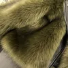 07t Dziecięcy futra płaszcza imitacja lis sztuczna futra trawa wysokiej jakości pluszowa skóra sztuczna zimowa dziewczyna ubrania B2877655275
