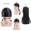 Long Tail Silky Scarf Muslim Doo Rag Pirathatt Durag Chemo Caps Skull Hat Turban Hårband Bandanas 18 Färger för Välj