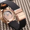 Top Luxury Rose Gold 18K UN Roman Black Black Watchs Fashion Mens Mechanical Movement Edition Edition Men Owatches4148045