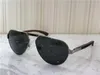 새로운 패션 디자이너 선글라스 T8201008 금속 프레임 나무 다리 단순한 여름 인기있는 판매 스타일 UV400 야외 보호 안경 안경 안경 291J