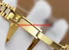 New Style Luxury Watch 8 Style Mid Size 18K Jaune Gold Quickset Full Pave Diamonds Diamants 36 mm Fashion Automatic Men039s Montres 3892023