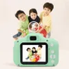 2 tum HD -skärm Chargable Digital Mini Camera Kids Cartoon Cute Camera Toys Outdoor Pography Props for Child Birthday Present7927387