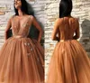 2024 Short Mini Champagne Gold Homecoming Dresses Deep V Neck Sleeveless A Line Tulle Ruffles Open Back Plus Size Party Tail Gowns 403