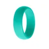 10 шт., ширина 8 мм, 10 цветов, радужные яркие цвета, спортивное кольцо, обручальное кольцо для пары, ювелирные изделия в стиле хип-хоп278S