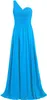 2019 Yeni Seksi Tek Omuz A-Line Plise Lace Up şifon Artı boyutu Örgün Akşam Ünlü Elbise BE57 ile Parti Gowns