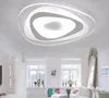 초박막 삼각형 천장 조명 거실 침실 lustres 드 살라 홈 장식 아크릴 현대 LED 샹들리에 천장 램프 램프