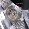 Argento in acciaio inossidabile Men039s orologio automatico Dialtura cavo Personalità Boutique Boutique Watch di alta qualità inossidabile Stee6240397