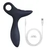 10 Funktion USB -uppladdningsbar vibrerande manlig anal prostata massager silikon rumpa plug prostata stimulator vibrator för män nya S1218562