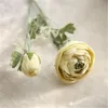 10 PZ Fiore Artificiale Tea Rose Bouquet Real Touch Fiore di Seta per la Casa Decorazioni di Nozze Scrivania Ufficio Festa Regalo di Compleanno Colore Mix H162