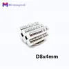 imanes fridge magnet 100pcs 8x4 mm imanes disc sintered ndfeb teaching d84 super strong rare earth neodymium magnets d8x4 84