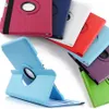 360 Graden Roterende Lichee PU Leather Case Stand Cover voor iPad 10.2 10.5 Mini 12345 Air Air2 pro 9.7 samsung Tab T510 T580 T590 T550