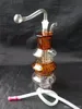 Alta qualidade hookah pagode colorido, vidro grosso Bongs Acessórios, vidro de água de fumo da tubulação, frete grátis