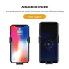 C12 Wireless Car Charger 10W snelle auto -montage Air Vent Gravity Telefoonhouder compatibel voor iPhone Samsung Alle Qi -apparaten