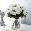 Artificial Flowers Rose Peony Flower Home Decoration Wedding Bridal Bouquet Flower High Quality 10 Colors GB844