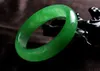 Koraba Fijne sieraden Chinees Natural Beautiful Emerald Green Nephrite Jade Bangle armband