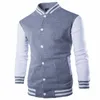 Nieuwe Mannen / Boy Baseball Jacket Mannen 2019 Mode Ontwerp Wijnrood Mens Slim Fit College Varsity Jas Mannen Merk Stijlvol Veste Homme1 SH190915