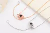 Dites "Je t'aime" en 100 langues Choker Cristal Collier Amant Couple Mémoire Projection Bijoux Romantique Mariage Colliers Cadeau De La Saint-Valentin