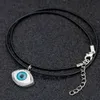 Whole 50pcsLot Fashion Evil Eye Pendants Turkish Luck Charms Necklaces Alloy Jewelry HJ2017678146