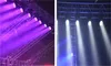 4 pieces with flightcase 19x10w led moving head disco light rgbw 4in1 zoom led wash moving head beam zoom moving lights with road case
