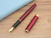 Escrevendo Business Sonnet Red Lacquer com Trim Golden M NIB PENE