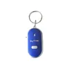 LED Key Finder Locator 4 Kolory Voice Sound Whistle Control Locator Keychain Control Torch Card Blister Pack EEO240