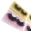 5D 25mm 3D Mink Eyelashes Eye Makeup Mink False Lashes mjuka naturliga tjocka falska ögonfransar 3D Ögonfransar Förlängning Skönhetsverktyg 10 par