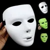 Cool PVC masque fantôme danse masques Hip Hop masque blanc veilleuses pour la maison Bar discothèque accessoires de fête fournitures Halloween
