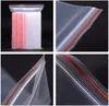 100pcs/pack Small Plastic Bags Reclosable Transparent Shoe Vacuum Storage Bag Poly Clear Packing Bags Thickness 0.05mm