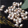Cross-border hot sale Europe and the United States shaped irregular freshwater pearls Double-headed loose beads DIY jewelry accessories