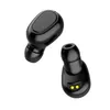 TWS L22 LED Bezprzewodowa Bluetooth 5.0 Słuchawki Mini Stereo Earbuds Dual Call Reaszyjne Słuchawki Sport Zestaw Słuchawkowy Bass Dźwięk dla Cellphon