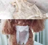 Verschillende maten van hond teddy licht gaas hond lente zomer bichon zonnebrandcrème hond kleding jurk met mesh ademende gaas rok transformeren