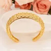 1 st Dubai India Gold Bangle for Women Men Armband smycken Böjbart tillbehör Arab Armband Bangle Charms Mellanöstern Gift Musli2015632