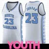 Университета штата Северная Каролина 23 Michael JD Youth Kids Mens Basketball Джерси NCAA Tune Состав Space 23 трикотажных изделий