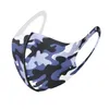 Adult And Kids Camouflage Face Mask Ice Silk Material Anti Dust Mouth Muffle Reusable Camo Face Masks ZZA2092 500Pcs