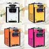 Commercial Ice Cream Machine Desktop Soft Ice Cream Making Machine for Amusement Parks Snack Shops School Stores