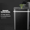 12L 폐기물 쓰레기통 주방 홈 가정용 전기 전자동 지능형 자동 감지 쓰레기통 쓰레기 휴지통 욕실