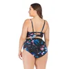 Costumi da bagno da donna Costume da bagno con staffa in acciaio di grandi dimensioni per donne grasse Bikini taglie forti Big Cup Chest 2019 Bather Beachwear Bikini push up