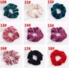 2020 Haaraccessoires Voor Vrouwen Fluwelen Haar Scrunchies Stropdas Designer Hoofdband Paardenstaart Houder Bands Velours Haar Loop Pleuche Headwe9384498