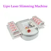 Effektiv diod Lipolaser Fettbränning I Lipo Laser Body Slimming Celluliter Avlägsnande Maskin med 10st Laserkuddar för Salon Clinic Användning