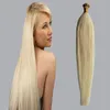 I Tip Hair Extensions 1G / S 100G Fusion I Tip Hair Extensions 14 "18" 22 "Remy Keratin Europees Menselijk Haar op Capsule