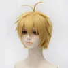 En gros livraison gratuite Les Sept Péchés Capitaux Meliodas Dragon Péché de Colère Courte Blonde Cosplay Perruque