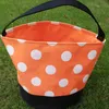 DIY Trick or Treat Bags Halloween Candy Buckets Fabric Tote Gift Bags for Halloween Supplies Kids Candy Bucket Tote Bag