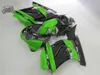 Anpassa injektion Kinesiska Fairings Kit för Kawasaki Ninja 250R 2008-2014 Green Road Racing Motorcycle ABS Fairing ZXR250 EX250 08-14 AB24