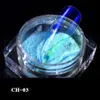 Ice Through Nude Aurora Nail Powder Mermaid Mirror Magic Mirror Powder Gel UV Pigmento Laser Decorazioni per unghie RRA2087