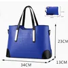 HBP sacs à main sacs à main femmes fourre-tout sac à main sac à main ensemble 2 pièces sacs Composite embrayage femme Bolsa Feminina bleu foncé