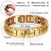 Fashion Men Bracelets Black Magnetic Bangles Energy Healing Double Charm Bracelets Women Jewelry Adjustable Snap Button Jewelry