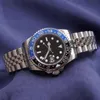 2021 Top Brandneue Modell Hochqualitäts Watch Basel Rotblau Pepsi Automatische Luxus -Männer Uhren Geschäft wasserdicht 30m Armbandw3598809