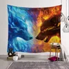 Fashion Animales Cool Wolf Owls Deer Colorado Witchcraft Decorativo Hippie Mandala MacRame Bohemian Wall Hanging Tapestry Y23067324